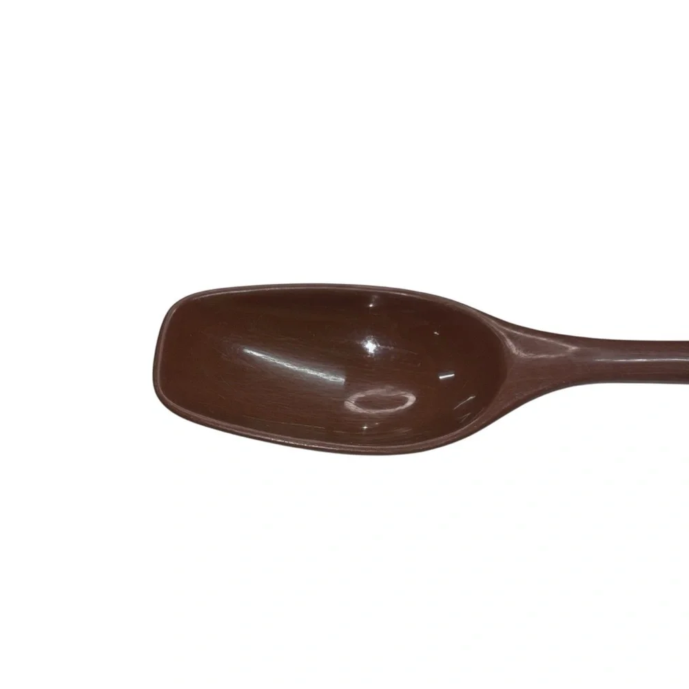 Vintage FOLEY Brown Nylon Mixing Spoon Kitchen Serving Utensil 1970s Country